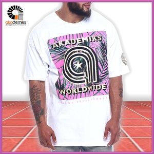 Akademiks Worldwide HD Print Tee
